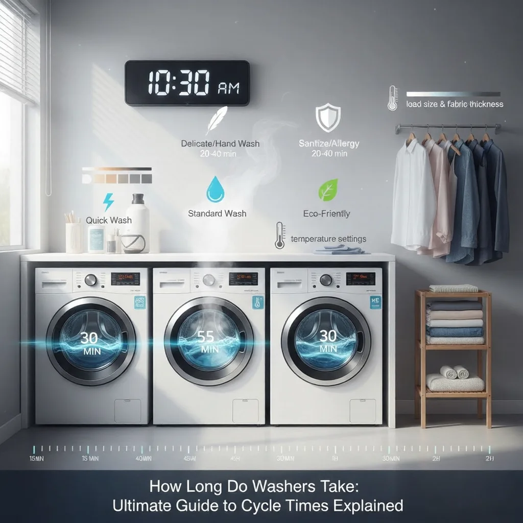 How Long Do Washers Take